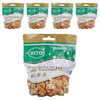 YILIN 憶霖 HITO 鹹酥腰果, 口感酥脆 粒粒飽滿, 100g, 5包