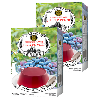 FANGS方氏 藍莓凍粉 (100公克 x 2包入)/盒 輕鬆製作美味藍莓甜點, 200g, 2盒