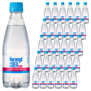 나랑드사이다 제로, 350ml, 40개