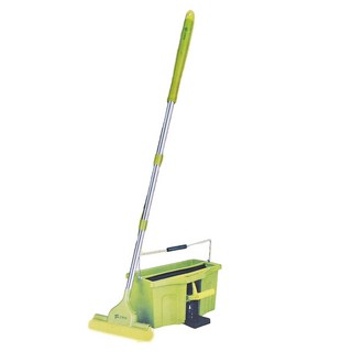 悟空壹號 天天拖, 擠水桶(39 x 22 x 35cm)+拖把(131.5 x 34 x 6.5cm), 1組