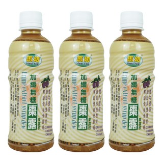 Hwei Yow 惠幼 棗露 加纖無糖 果露飲 330ml, 3瓶
