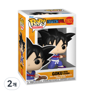 Funko POP 七龍珠公仔 孫悟空 悟空 如意棒 83712, 2個