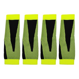 AOLIKES 奧力克斯 7965小腿壓力襪 跑步 籃球 足球適用 尼龍材質, M, 綠色, 2雙