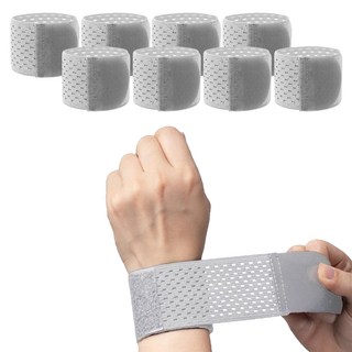 액티제노 메쉬 스포츠 손목보호대, 8개, 그레이