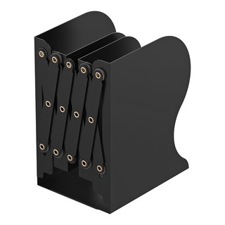 탐사 길이조절 책꽂이, 블랙