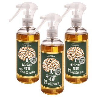 橘寶 濃縮多功能洗淨液, 300ml, 3瓶