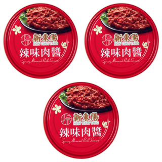 新東陽 辣味肉醬, 160g, 3罐