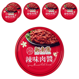 新東陽 辣味肉醬, 160g, 6罐