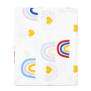 mama way 媽媽餵 彩虹床套, 天藍色, 1件