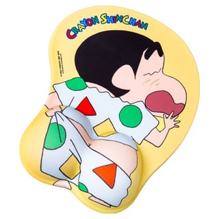 Crayon Shin-chan Chan-gu 手腕保護凝膠墊集成鼠標墊 2 CYS-WP02, 睡衣款, 1入