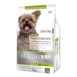 HEALTHYERA 健康紀元 室內犬強效除臭照護配方乾飼料，複合腸道益生菌，均衡脂肪酸，新鮮食材, 1.5kg, 1袋