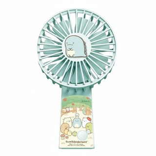 AIRMATE 艾美特 USB垂直翻轉充電手持風扇 角落小夥伴款 綠色 輕巧便攜 前網可拆卸, S-TF-U901