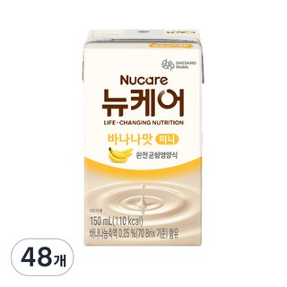 뉴케어 정품 바나나맛 미니 완전균형영양식, 150ml, 48개