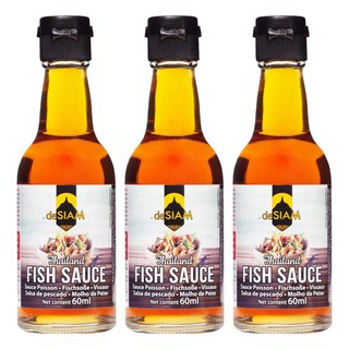 deSIAM 泰式魚露, 60ml, 3瓶
