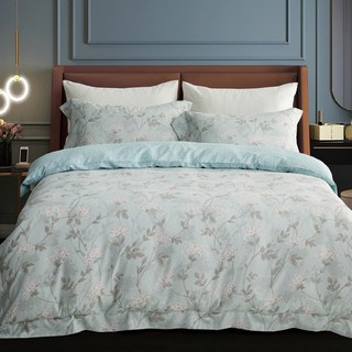 E-ROU 伊柔寢飾 MIT吸濕排汗抗菌天絲床包 + 枕套 2個