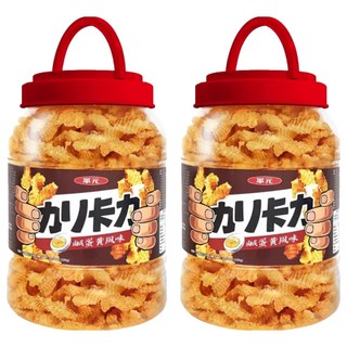 華元 卡力卡力重量級 鹹蛋黃風味, 320g, 2罐