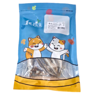 Pet Feed Shop 毛孩王 凍乾 貓用 爆蛋柳葉魚 6入, 60g, 1包