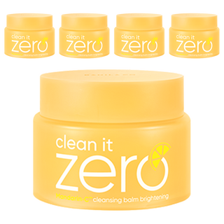 BANILA CO 芭妮蘭 Zero零感肌瞬卸凝霜 亮白款, 零乾澀 零殘妝 零髒污, 100ml, 5件