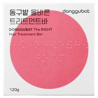 donggubat 滋養護髮皂 補充髮絲蛋白 恢復亮麗彈性, 120g, 1個