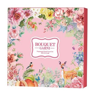 BOUQUET GARNI 香氛身體噴霧禮盒組, 持久的優雅香氣, 水潤清爽保濕, 柔嫩光滑肌膚, 1組