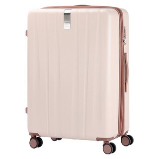 HOWONE 防刮防爆拉鍊可加大登機行李箱 奶茶色, 20吋(36 x 25 x 54.5cm)