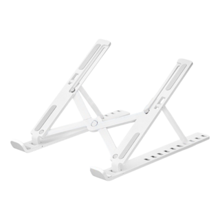美得像專櫃 筆電支架 附收納袋, 白色, 1組