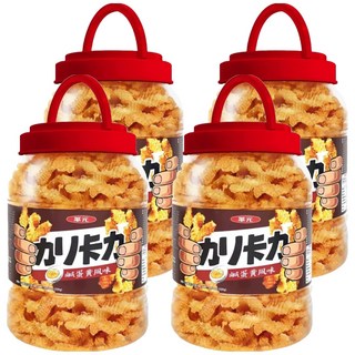 華元 卡力卡力重量級 鹹蛋黃風味, 320g, 4罐