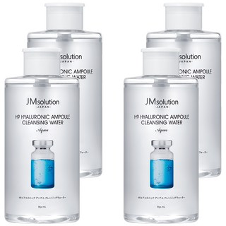 JMsolution 肌司研 H9玻尿酸卸妝水 850ml, 4瓶