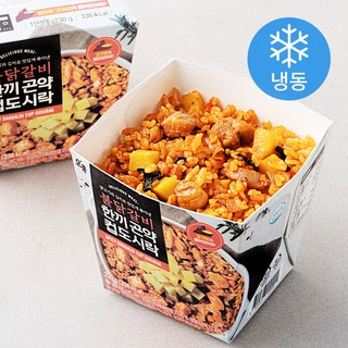 오쿡 불닭갈비 한끼 곤약 컵도시락 (냉동), 230g, 1팩