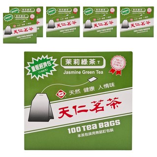 天仁 茉莉綠茶, 1.5g, 100包, 6盒