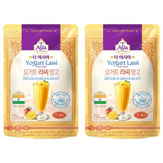 T Asia KITCHEN 芒果印度優格奶昔沖泡粉, 320g, 1包, 2包