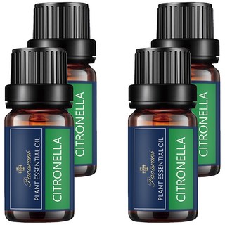 Pavaruni 純單方香茅精油 10ml 天然植物萃取, 4瓶