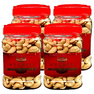 品鮮生活 薄鹽腰果, 4罐, 360g