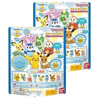 BANDAI 入浴球 寶可夢 角色玩具收藏 款式隨機, 75g, 2個