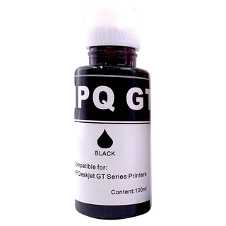NEXTPAGE 台灣榮工 For GT系列專用 Dye Ink 可填充染料墨水瓶 HP印表機適用 100ml, 黑色, 1個
