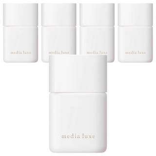 media 媚點 台灣公司貨 輕透持效粉底液 25ml, 01明亮, 5件