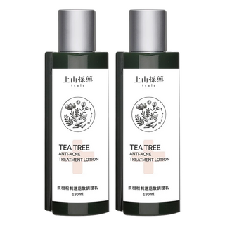 tsaio 上山採藥 茶樹粉刺速退散調理乳 180ml, 2瓶