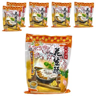 正一食品 奶油花生酥, 澎湖名產, 550g, 6袋