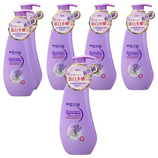 雪芙蘭 香氛菁萃活膚乳液 經典白麝香+薰衣草純露 蛋白多醣添加, 300ml, 6瓶