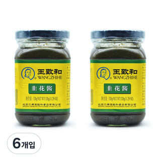 WANGZHIHE 王致和 韭菜醬, 320g, 6個