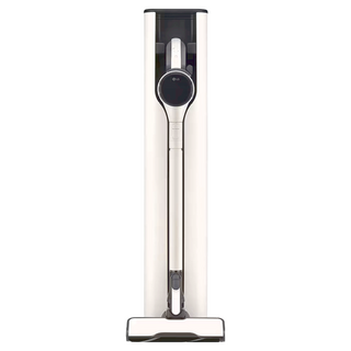 LG 蒸氣濕拖自動集塵無線吸塵器, A9X-STEAM, 雪霧白, 1台