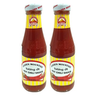 GOLDEN MOUNTAIN 泰國金山辣椒醬 道地泰式風味 拌麵炒菜沾醬皆宜, 230g, 2瓶