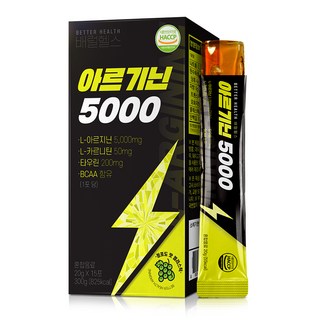 더존건강 배럴 헬스 아르기닌 5000 15p, 300g, 1개