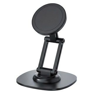 HONG JIN 宏晉 Magsafe摺疊金屬手機架, 黑色, 1個