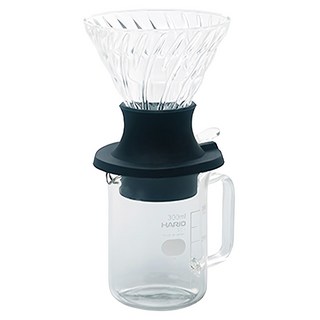 HARIO 好璃奧 Switch 浸漬式濾杯手沖壺組, 濾杯+ 下壺, 300ml, 1組