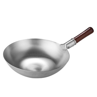 Balunfini 不鏽鋼炒鍋 北京鍋 炒鍋, 32cm, 1個
