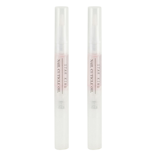 STAR KING 星之冠 祕密花園 指緣油營養筆 - 水蜜桃口味, 5ml, 2支