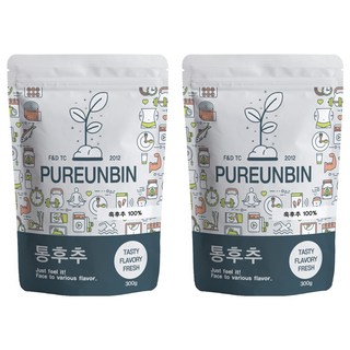 PUREUNBIN 原粒黑胡椒, 300g, 2個