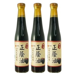 好豐盛 甲等古釀正蔭油, 420ml, 3瓶