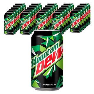 마운틴듀 탄산음료, 355ml, 48개